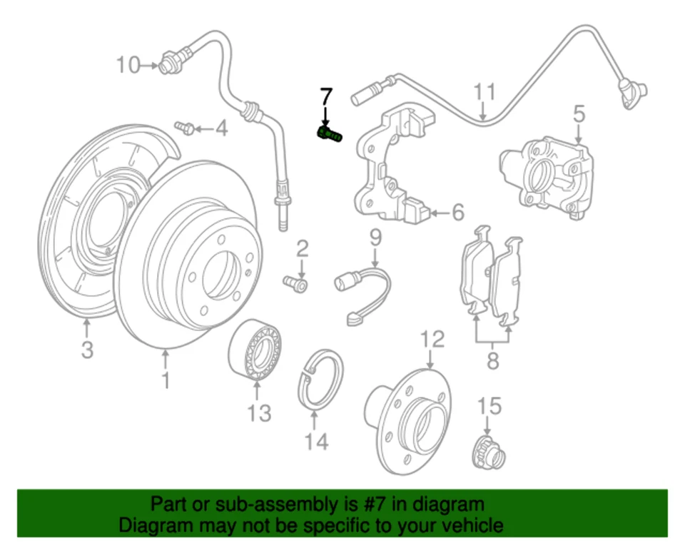 Nuevo Genuino BMW Collar Tornillo Micro Encapsul (1995-2015) OE 34203414763 Foto 2 de 4