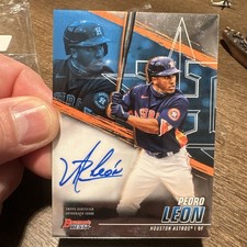 2021 Bowman's Best Best of 2021 Autographs Pedro Leon #B21-PL Astros