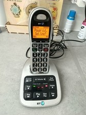 BT 4500 Twin Big Button DECT Cordless Phone (Single Handset) with Answeri