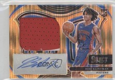 2024-25 Panini Select FOTL Neon Orange Pulsar Prizm /30 Bobi Klintman Auto m4w