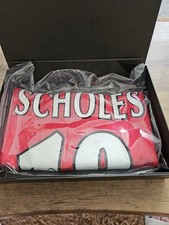 Signed Paul Scholes #18 1996&ndash;98 Man United Shirt &ndash; Beckett authenticated COA