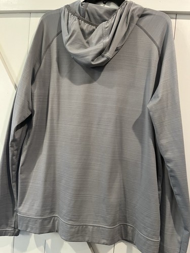 Under Armour Hoodie Herren Lg Combine Training 1/4 Zip Pullover grau mit Taschen - Bild 4 von 4