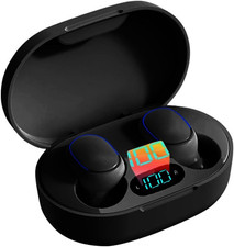 Fully Wireless Bluetooth 5.0 Rechargeable Ipx4 Water  Sweat Proof Earbud Headph