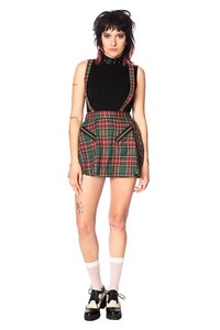 checkered skirt cheap