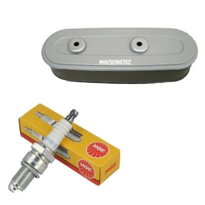 ROCWOOD Honda GXV160 Air Filter Aftermarket Lawnmower NGK BPR5ES Spark Plug Service Kit