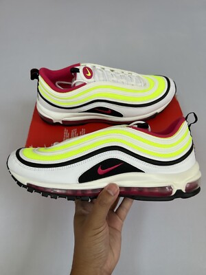 air max 97 pink white yellow green