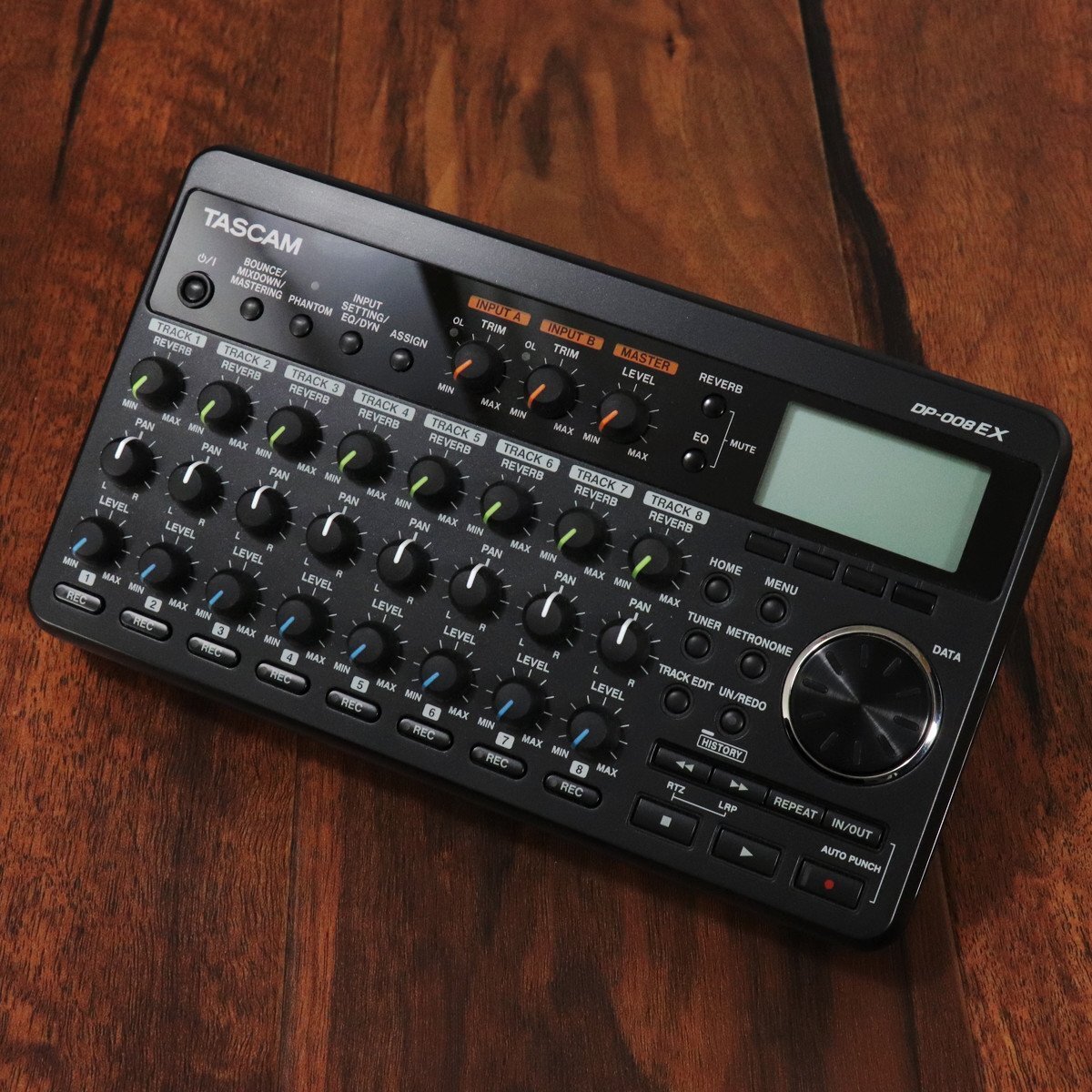 USED) TASCAM DP-008EX Memory MTR 8-track Digital Portastudio from