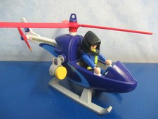 Elicottero microcopter personaggio DA aeroporto vigili del fuoco Playmobil 7959