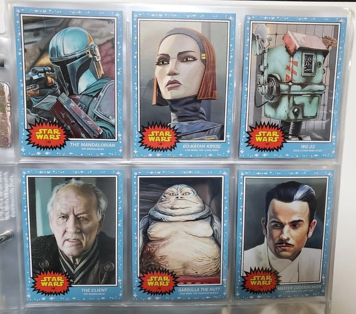 RARE Complete 2019 Topps Star Wars Living Set 1-150 Cards w/SPs