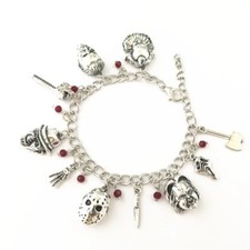 Horror Themed Charm Bracelet