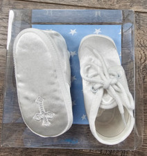 Baby Boy Clothes New Special Little Size 0 Month White Cross Baptism Shoes