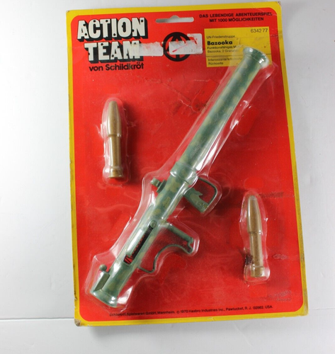 GI JOE ACTION TEAM UN FORCES SPECIAL ACCESSORIES MOC MOSC SCHILDKROT Hasbro 2