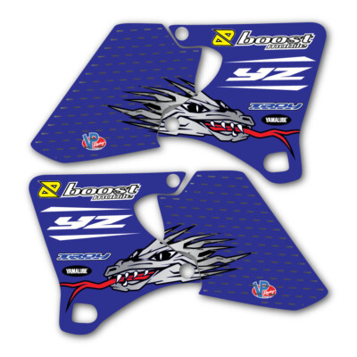 YAMAHA OF TROY SHROUD GRAPHICS YZ250F YZ426F 2000 2001 2002 MX DECALS