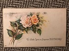 Antique 1921 Postcard - To Wish You a Joyous BIRTHDAY - free postage — photo 1