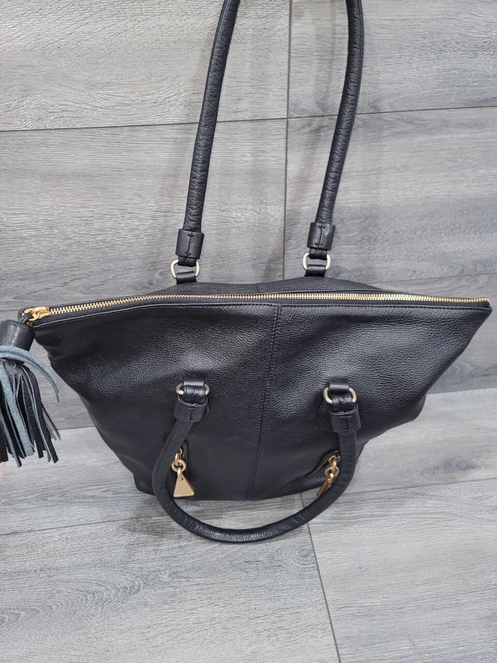 SEE by Chloé Mujer Bolso de Hombro Cuero Negro Bolso de Hombro Cremallera Bolso de Mano Foto 4 de 4