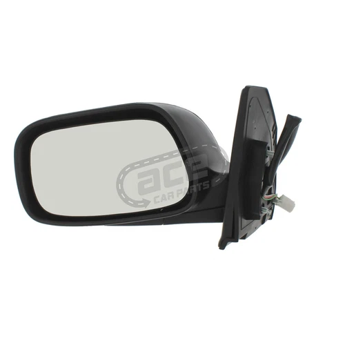 Electric Wing Door Mirror For Toyota Corolla 2002-2004 Black Cover Left Hand