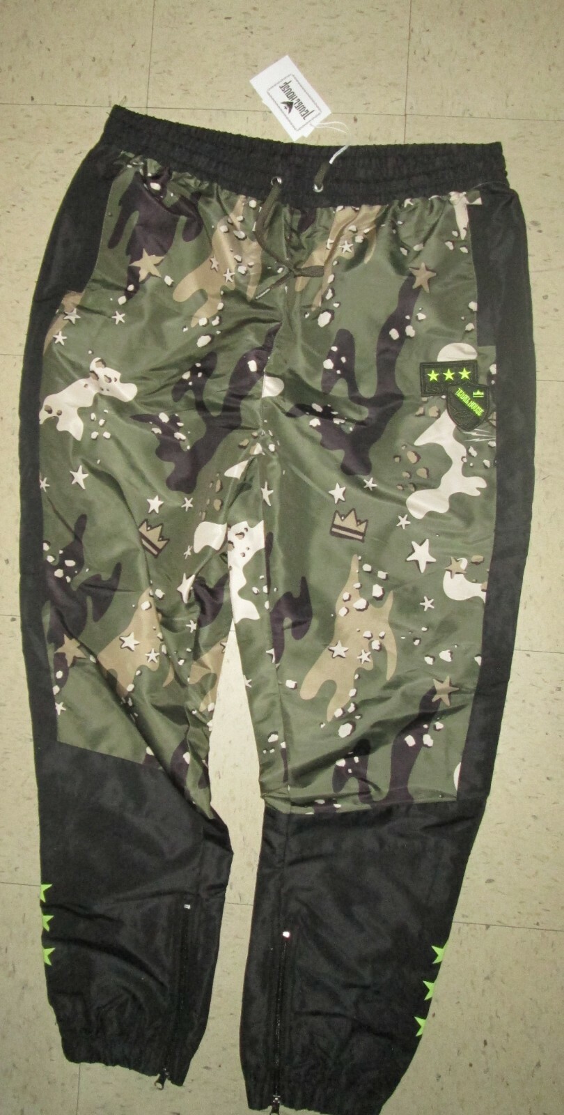 Jewel House Lil Boosie Mens CAMO CAMOUFLAGE TRACK Jacket sz 2XL NWT 