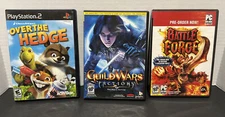 Lot of 3-   MANUAL & CASES ONLY For Playstation 2 and PC