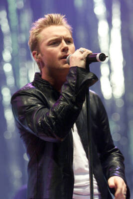 Ronan Keating live onstage at the TMF Awards 2000 in Flanders Expo- Old Photo