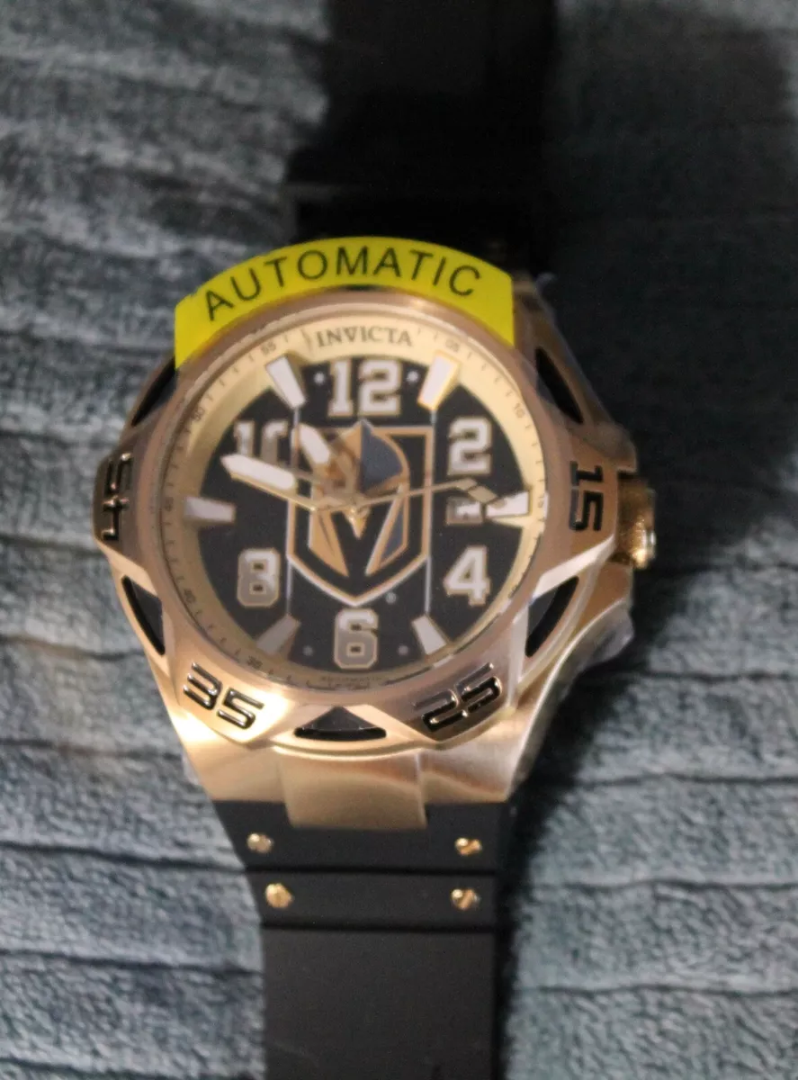 Invicta 52mm Automatic men's watch NHL Vegas Golden Knights Model 42273