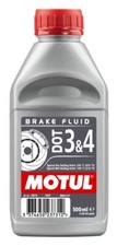 Brake fluid DOT3; DOT4 0,5l 5.40 per litre