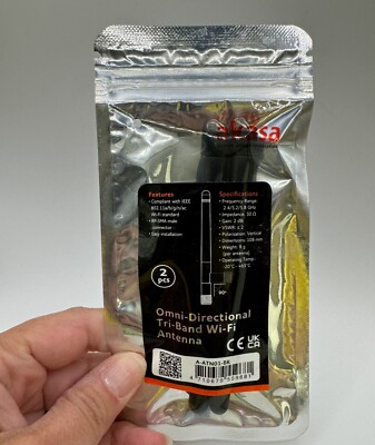 Akasa Omni-Directional Tri-Band Wi-Fi Antenna