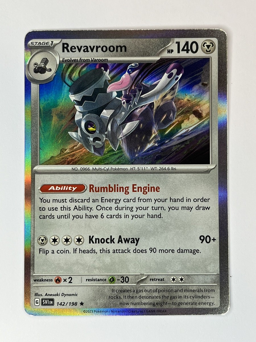 Pokemon Revaroom 142/198 Holo Rare SV1 Scarlet Violet Pokemon Card | eBay