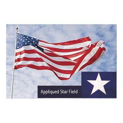 ANNIN FLAGMAKERS 1673 US Flag,15x25 Ft,Polyester 3GRJ6