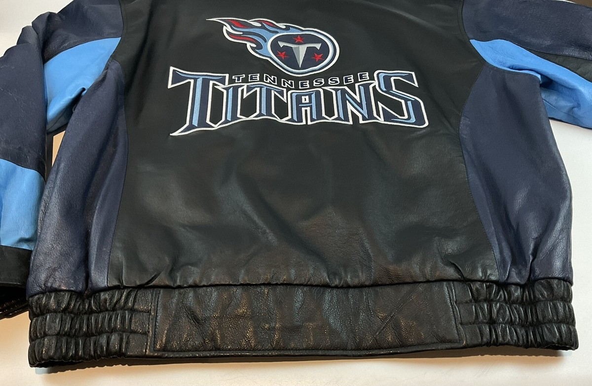 NFL タイタンズレザージャケット L/G NFL タイタンズレザージャケット L/G