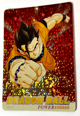 1997 DRAGON BALL Z Card #215 GOHAN VTG Foil Variant | eBay