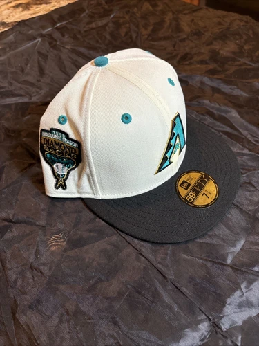 Hat Club 7 3/8 Arizona Diamondbacks Tropics Teal Off White 2 Tone *In Hand