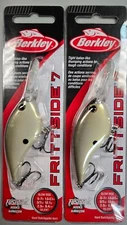 2-Berkley Frittside Crankbait SZ 7,  3/7 oz  Honey Shad  Value BUY!! B5