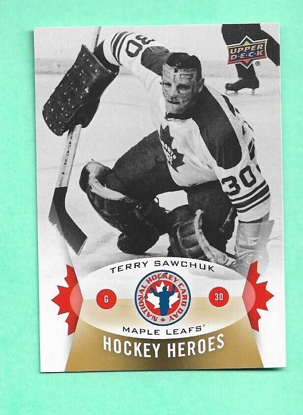 Terry Sawchuk Hockey Cards