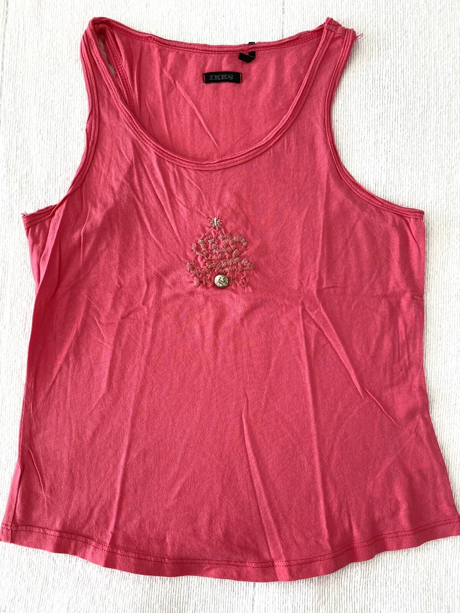 Tee-shirt IKKS Pour Fille - Taille 12 Ans - Couleur Rose Pâle - Occasion En Très Bon état Général