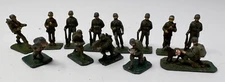 Union Of South Africa 1 .25" Lead Toy Soldiers Figures  Lot Of 13