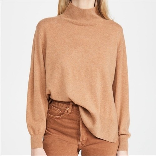 AYR 100% Cashmere The Swag Sweater, Tan 