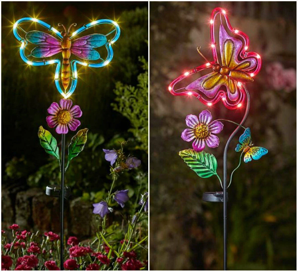 Dragonfly garden lights deals
