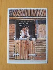 Burkina Faso 1000f Cheval MNH neuf Bloc-Feuillet BF 82 1999