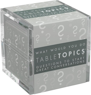What Would You Do Question Card Game - 135 Provocative Conversation Starter Card
