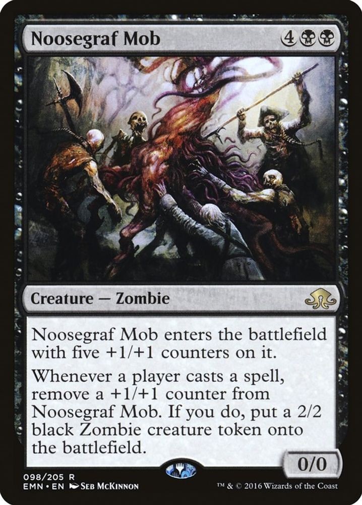 2016 Magic: The Gathering: Eldritch Moon - Noosegraf Mob (#98, R, Near Mint)