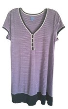 Vera Wang- Simply Vera Purple Cap Sleeve Chemise. Size M