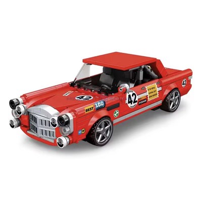 Mercedes-Benz 300 SEL 6.8 ''Rote Sau'' Daimler Auto MOC Klemmbausteine
