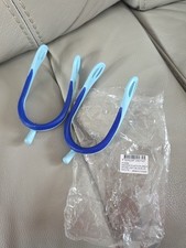 Kincade Blue / Royal Blue Plastic / Rubber Adults Horse Riding Spurs