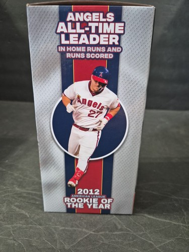 Mike Trout Los Angeles Angels Throwback Bobblehead Pechanga Neu - Bild 10 von 14