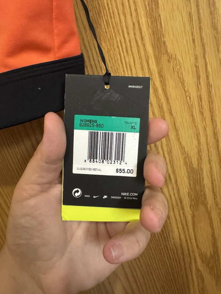 Nike Women’s Impact Sports Bra Size XL, High Support New With Tags $55 Retail - Image 4 of 4