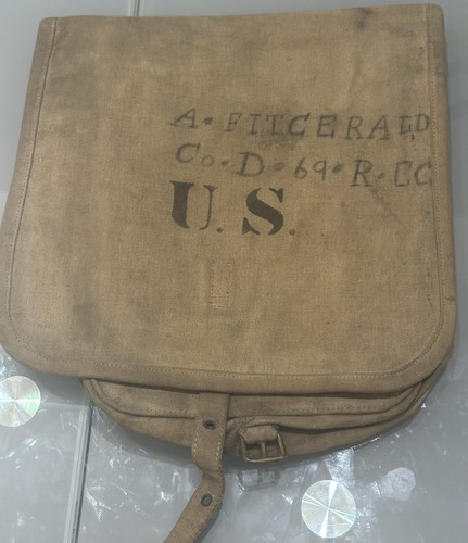 M1874 Duck Canvas 69th Infantry Company D Rifle Co.