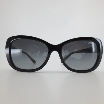 Vogue VO 2943-SB Black Butterfly Sunglasses Crystal Hinges  display picture 1