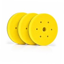 Classic Motoring 6" Heavy Cut Foam Pads (3-Pack) &ndash; Maximum Correction & Defect