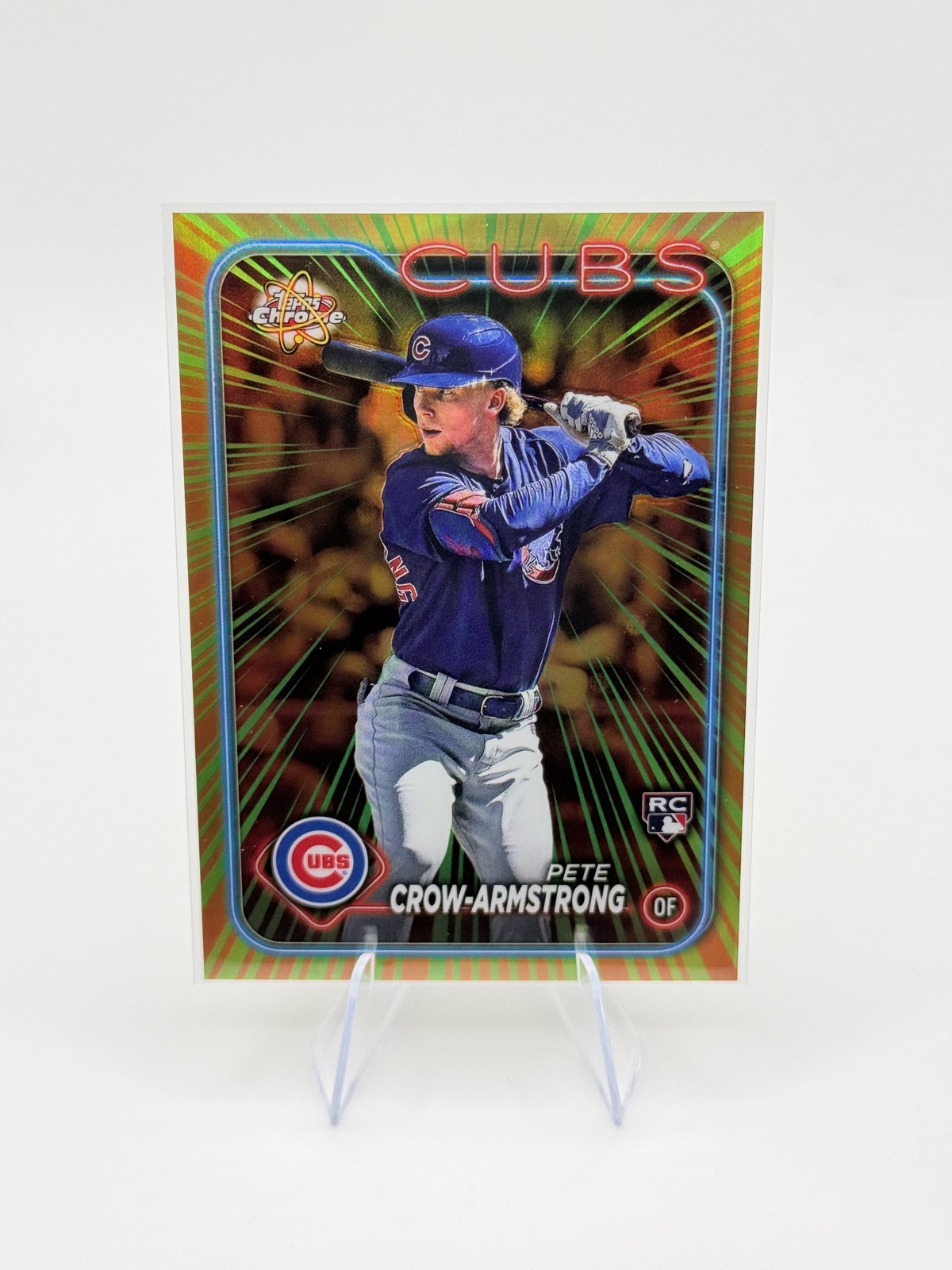 2024 Topps Chrome - Radiating Rookies Pete Crow-Armstrong #RR-7 (RC)