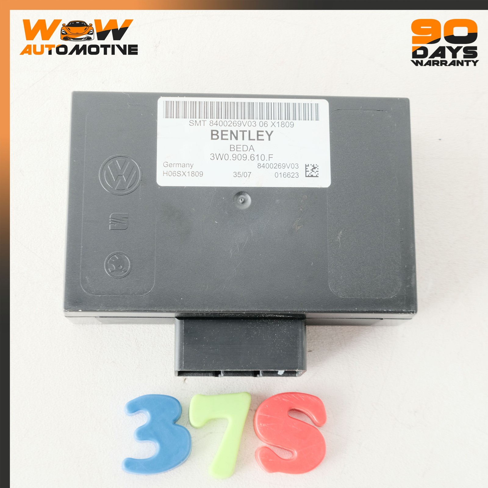04-13 ENTLEY CONTINENTAL FLYING SPUR TRUNK LID LOCK RELEASE CONTROL MODULE OEM